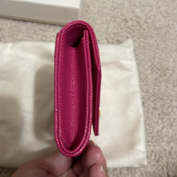 FINAL PRICE- YSL pink small envelope wallet - Picture 4 of 10